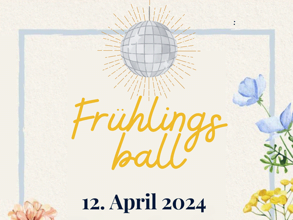 Einladung zum Frühlingsball am 12.04.2024