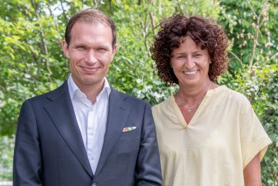 SuBi-2026-06-lr-1 Der neue Schulleiter Dr. Daniel Schumacher und seine Stellvertreterin Martina Bischofberger